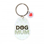 Pet Keyring with Charm | Dog Mum